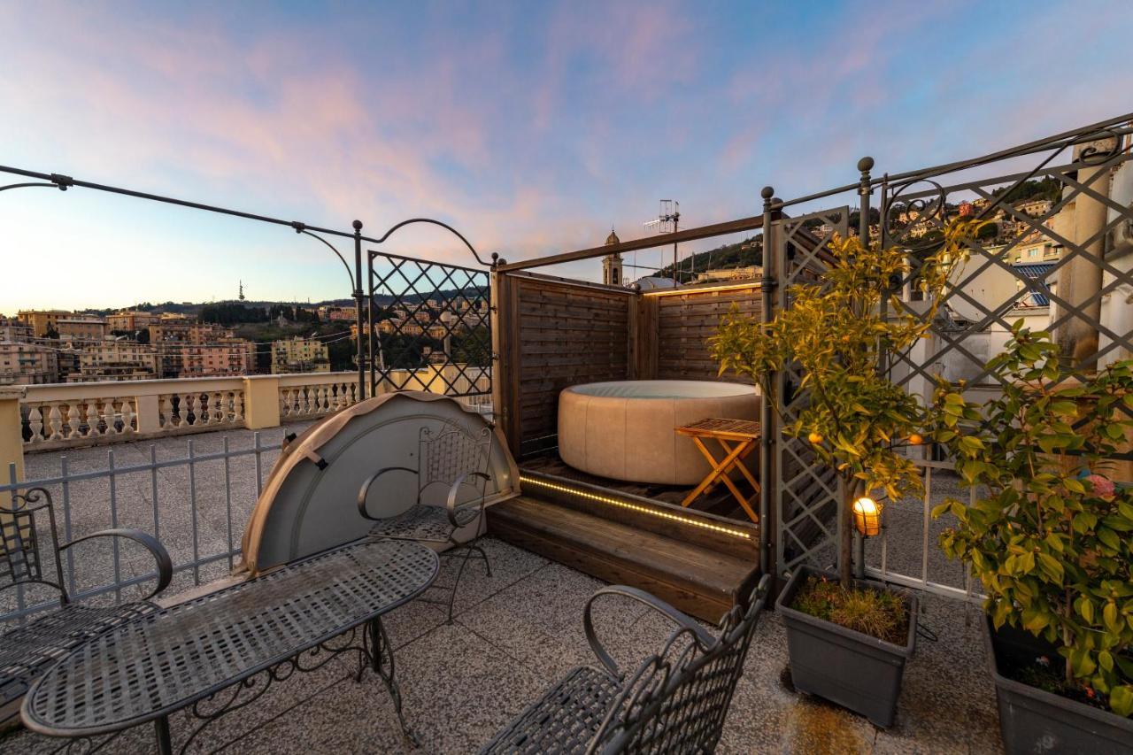 Castelletto Exclusive Terrace Penthouse Leilighet Genova Eksteriør bilde